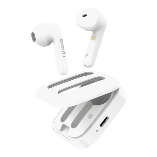 Auriculares Inalámbricos Bt Aiwa Awtwsr6w Llamadas - Imagen 4