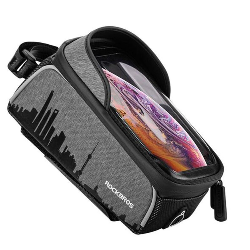 Bolso Rockbros para Bici Con soporte para celular - Imagen 3