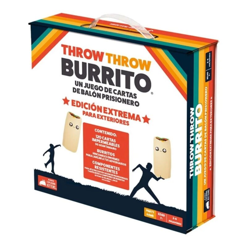Juego De Mesa Exploding Kittens Throw Throw Burrito Edición Extrema +7 - Imagen 2