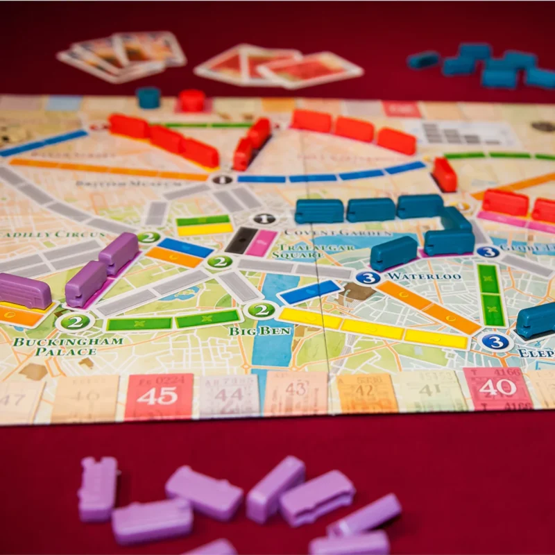 Juego de Mesa Asmodee Ticket To Ride Londres +8 - Imagen 7