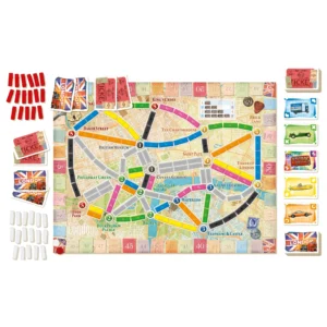 Juego de Mesa Asmodee Ticket To Ride Londres +8