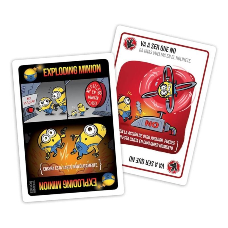 Juego De Mesa Exploding Kittens Exploding Minions +7 - Imagen 2