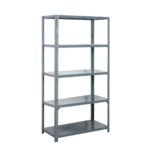 Estantería metálica de 5 estantes 120x45x200