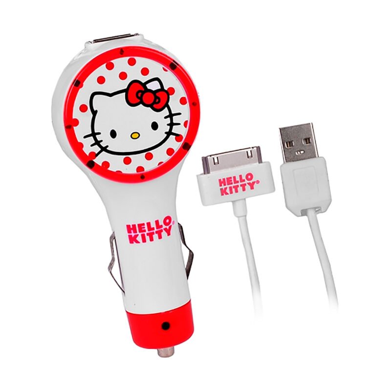 Cargador Usb De Auto Hello Kitty iPad iPhone iPod - Imagen 4