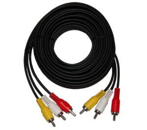 Cable RCA audio / video stereo 3x3