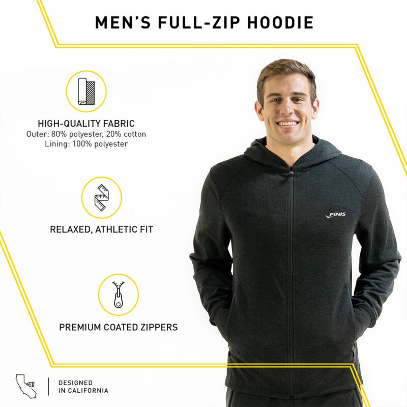 Campera Deportiva Hombre Finis Tech Jacket S - Imagen 2