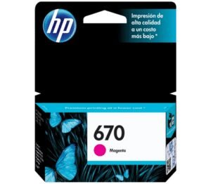 HP CZ115AL (670) MAGENTA 3525/4615/4625/5525/6525 300 COPIAS