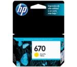 HP CZ116AL (670) YELLOW 3525/4615/4625/5525/6525 300 COPIAS