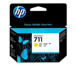 HP CZ132A 711 YELLOW 29ML T120/T130/T520/T530 UK