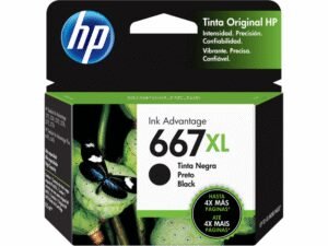 HP 3YM81AL (667) XL NEGRO 60/75/2375/2775/2875/4175 480 CPS