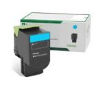 Lexmark Toner 78c4xc0 Cyan Cx421/522/622/cs421 5.000 Cps