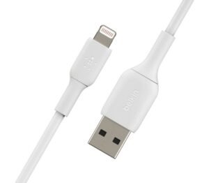 BELKIN CAA001BT1MWH CABLE USB-A A LIGHTNING BLANCO 60W 1M