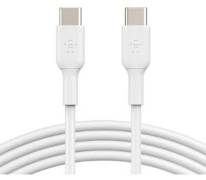 BELKIN CAB003BT1MWH CABLE USB-C A USB-C WHITE 60W