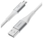 BELKIN CAB007-2MWHTM CABLE USB-A A MIRCO USB WHITE 60W 2M*(D)
