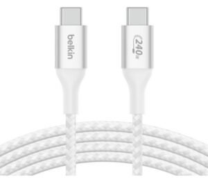 BELKIN CAB015BT2MWH CABLE USB-C A USB-C WHITE 240W 2M CP