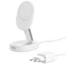 BELKIN WIA008VFWH SOPORTE Y CARGADOR INALAMBRICO QI2 15W WHITE CP