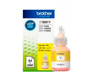 BROTHER BT5001Y AMARILLO BOTELLA T220/310/T420/T500/T510 5.000 COPIAS