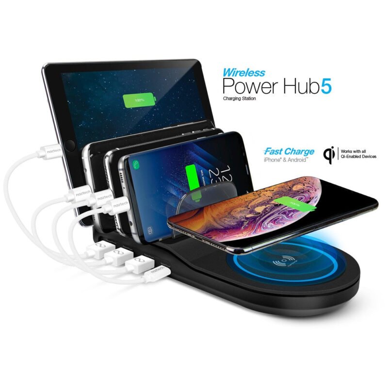 Hub de Carga Naztech Inalámbrico y Cableado - Imagen 3