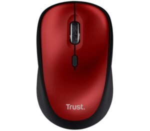 TRUST 24550 MOUSE YVI+ SILENT ECO RED INAL