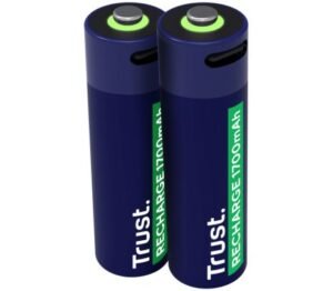 TRUST 25584 PILAS RECARGABLES AA USB-C 2 UNI