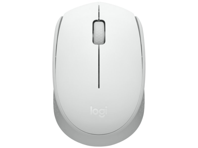 Mouse Logitech M170 inalámbrico blanco