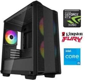 Equipo Gamer Core i5 13400F, 16GB, 1TB NVMe, RTX 3050 6GB