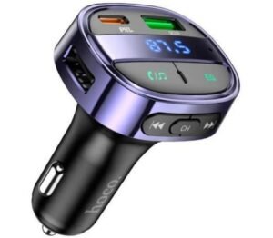 Hoco E70 Transmisor P/auto Bt 5.0 C/puerto Qc 3.0 Y Pd 30w