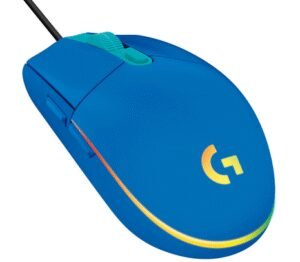 Logitech 910-005795 Mouse G203 Gaming Blue Light Usb P/promo**