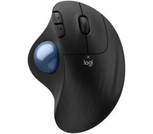 Logitech 910-007031 Mouse Ergo M575s Graphite Blue Ball Inal+bt