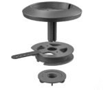Logitech 952-000002 Vc Rally Mic Pod Table Mount Black