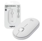 Mouse Logitech M350s Pebble 2 Bluetooth Blanco