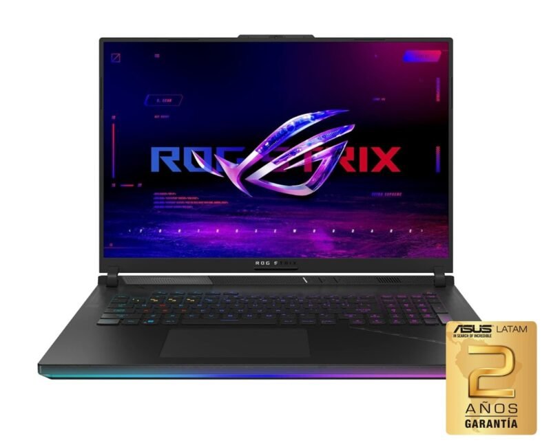 Notebook Gamer Asus ROG Core i9 5.6Ghz, 32GB, 1TB SSD, 18" 2.5K 240Hz, RTX 4090 16GB