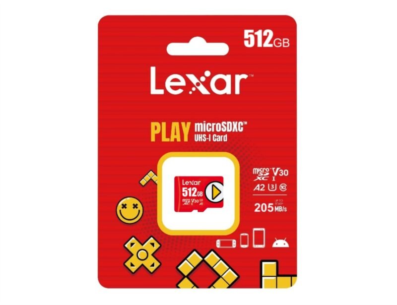 Memoria microSDXC Lexar 512GB Play UHS-I