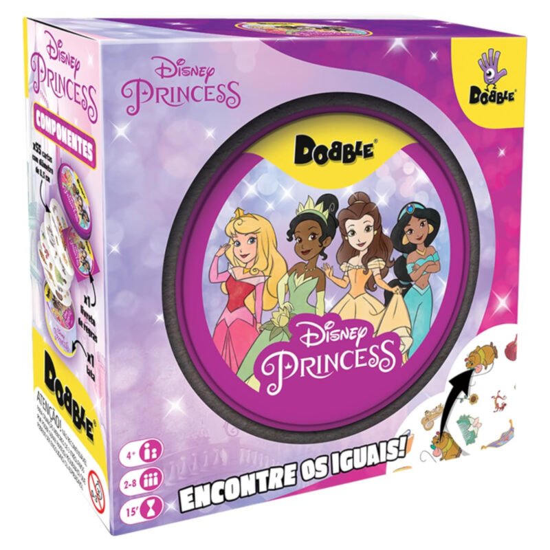 Juego de Mesa Zygomatic Dobble Princess Eco Sleeve +6 - Imagen 2