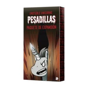 Expansión Juego de Mesa Unstable Unicorns Pesadillas +6