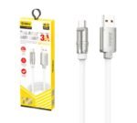 Cable Inkax USB-C 3a 1m silver