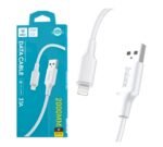 Cable Inkax Lightning 3.1a 2m blanco