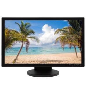 Monitor LCD 22"" wide grado A+ negro