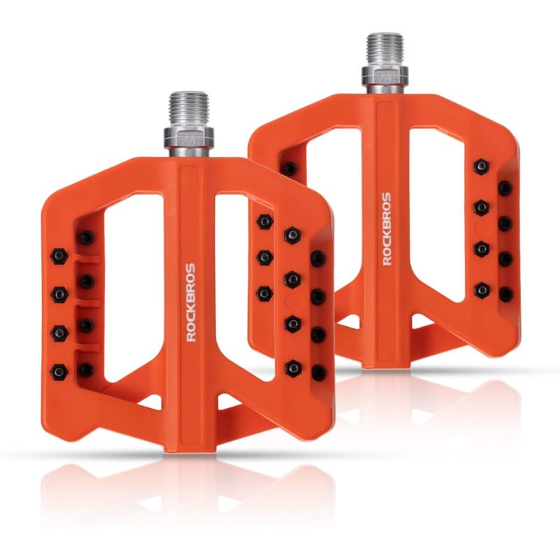 Pedales Para Bicicleta Mtb Antideslizantes Anchos - Imagen 2