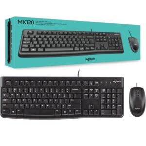 Combo Logitech Mk120 Teclado Y Mouse Usb