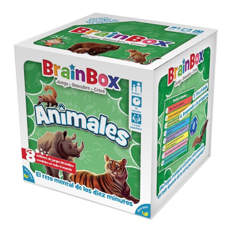 Juego de Mesa Asmodee BrainBox Animales +8 - Imagen 2