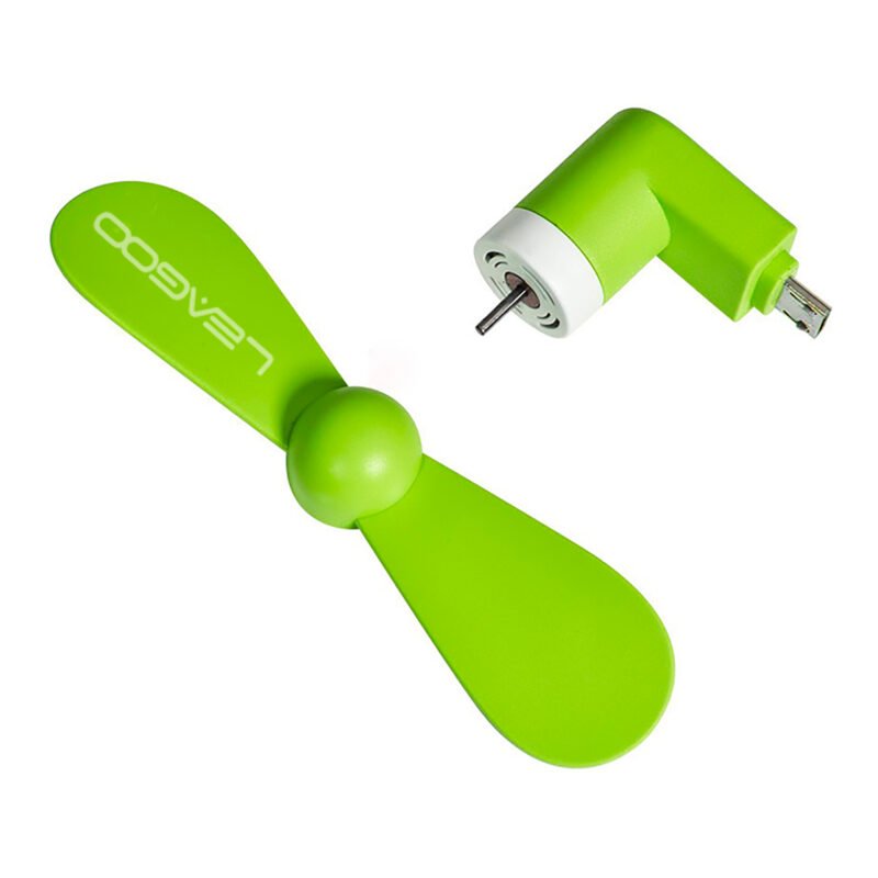 Mini Ventilador Leagoo Para Smartphone Micro Usb - Imagen 2