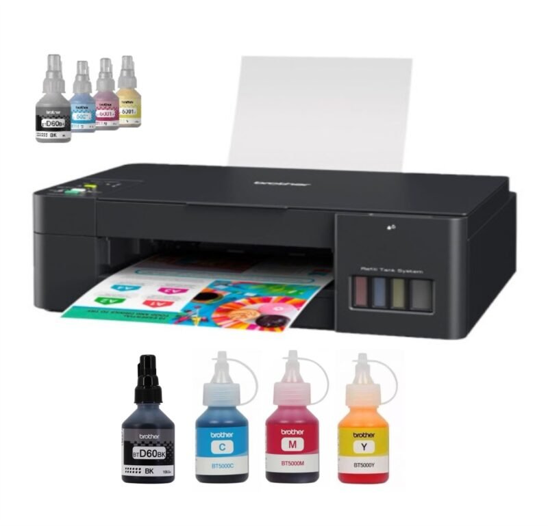 Impresora Brother DCP-T220 + botellas de recarga extra