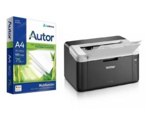 Impresora Brother Laser HL-1212W + resma hojas A4