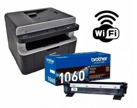Impresora Laser Brother DCP-1617NW + Toner original