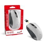Mouse Genius NX-8008S inalámbrico silencioso blanco/gris