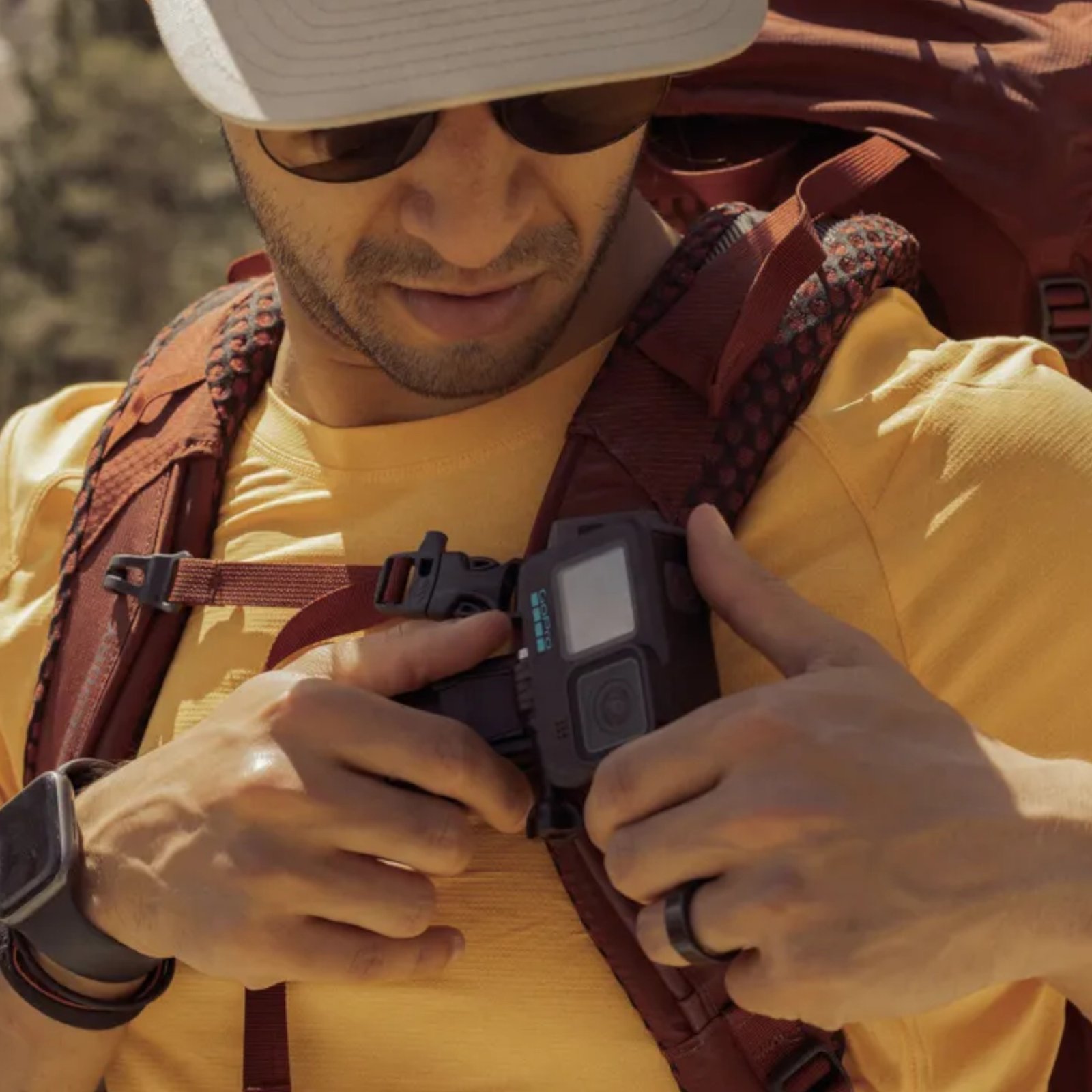 Clip Giratorio Magnético GoPro Atclp-001 360° - Imagen 2