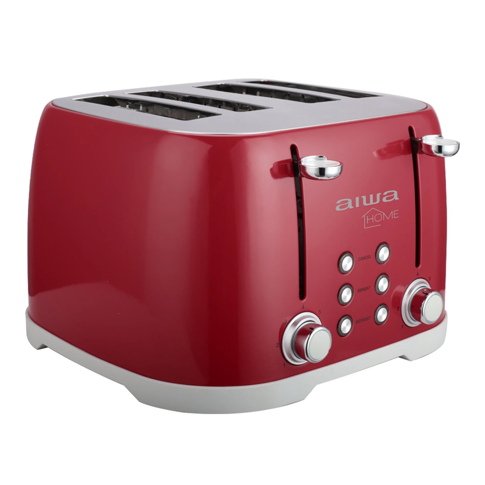 Tostadora Aiwa Aw-td5728-r 1600w 7 Niveles 4 Panes - Imagen 2