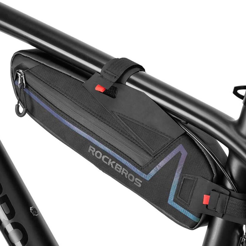 Bolso Para Bicicleta Rockbros Prueba Agua Reflectante - Imagen 6
