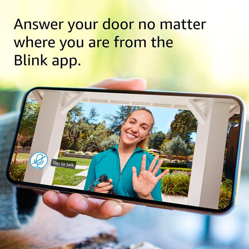 Timbre Con Video Blink Visión Nocturna Wifi 1080p - Imagen 3